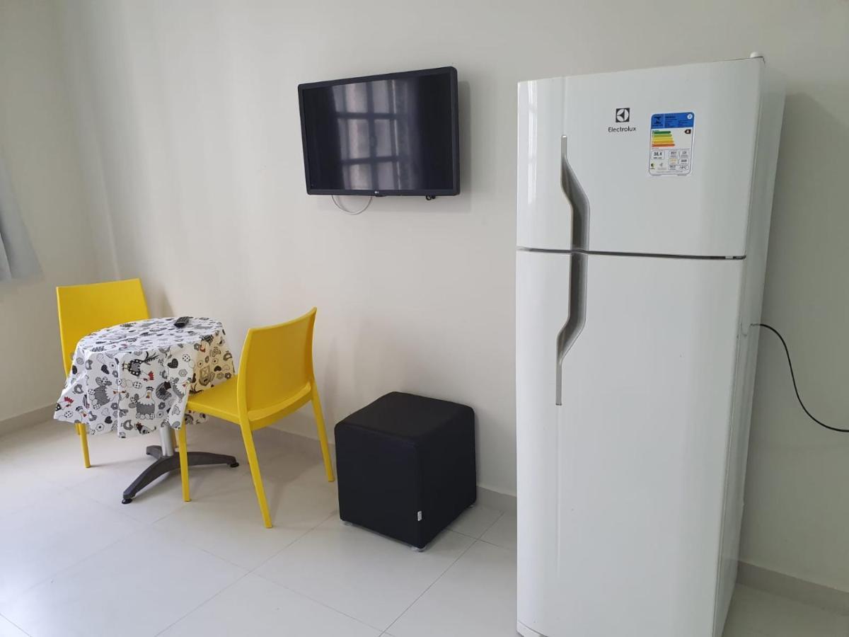 Pitangueiras Kitnetes Apartment Guaruja Bagian luar foto