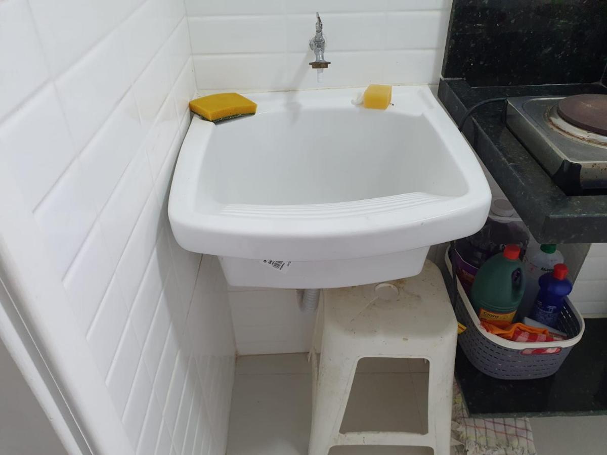 Pitangueiras Kitnetes Apartment Guaruja Bagian luar foto